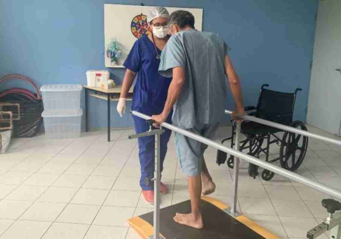 Atividades físicas contribuem para a reabilitação de pacientes internados na CCC