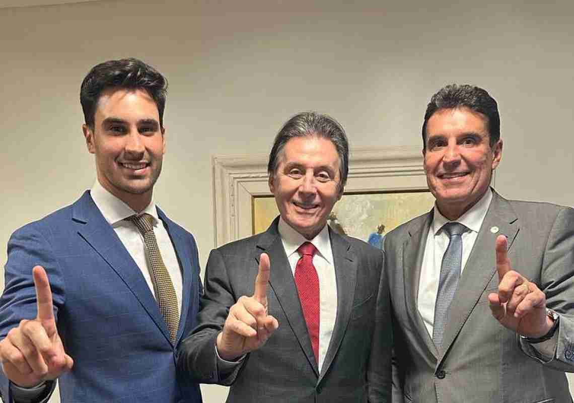 Eunício tem encontro com Agenor e destaca potencial político de Ilo Neto em Iguatu