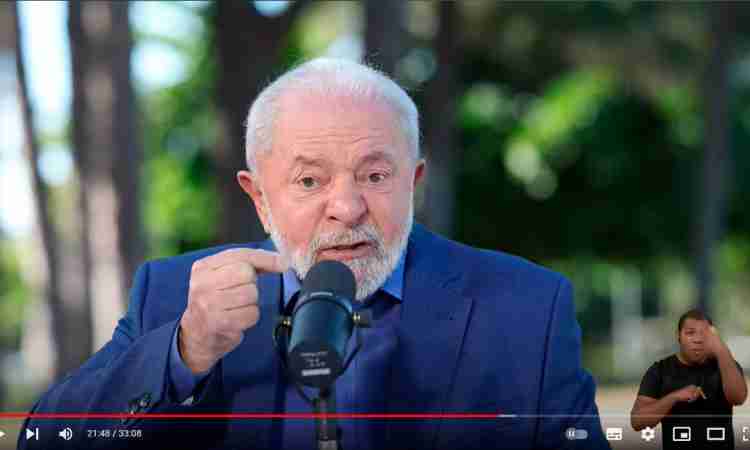 Baixa audiência marca segunda transmissão ao vivo do programa "Conversa com o Presidente" de Lula