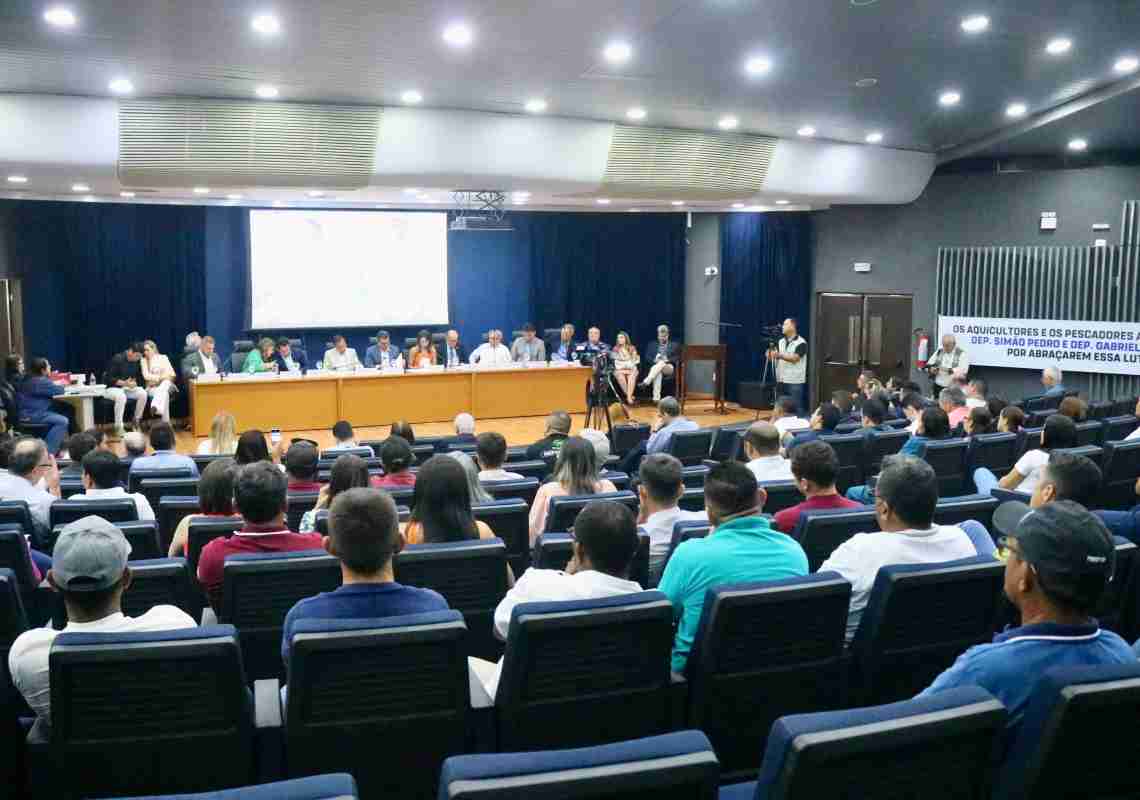 APOIO A PESCADORES E AQUICULTORES É DEFENDIDO EM AUDIÊNCIA PÚBLICA NA ALECE ATENDENDO REQUERIMENTO DO DEPUTADO SIMÃO PEDRO (PSD)