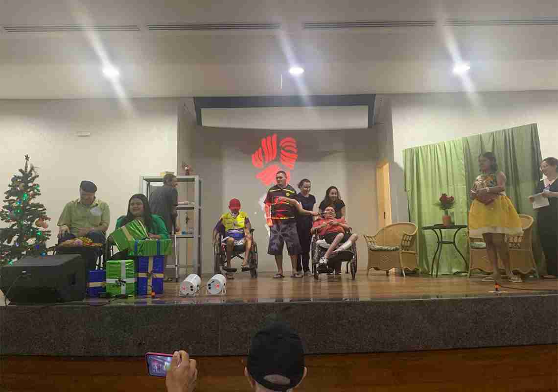 Pacientes da Casa de Cuidados Ceará interpretam peça teatral sobre o Natal