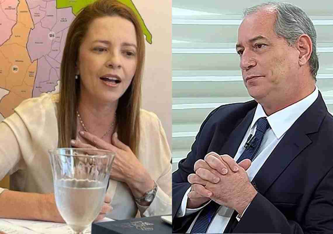 CORTESÃ: Ciro Gomes volta a atacar Janaína Farias