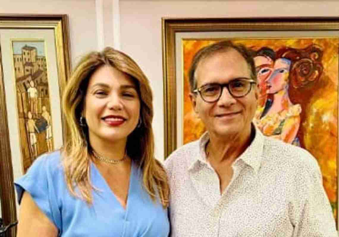 Candidata a vereadora Chris Estrela se reúne com empresário Beto Studart e discute inclusão feminina nos negócios