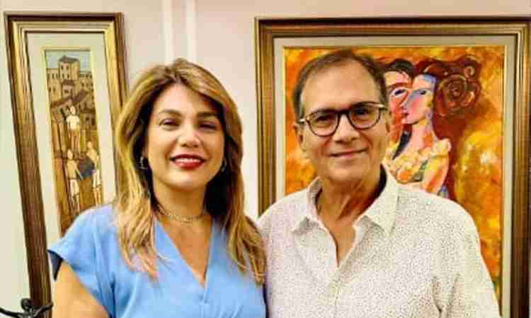 Candidata a vereadora Chris Estrela se reúne com empresário Beto Studart e discute inclusão feminina nos negócios