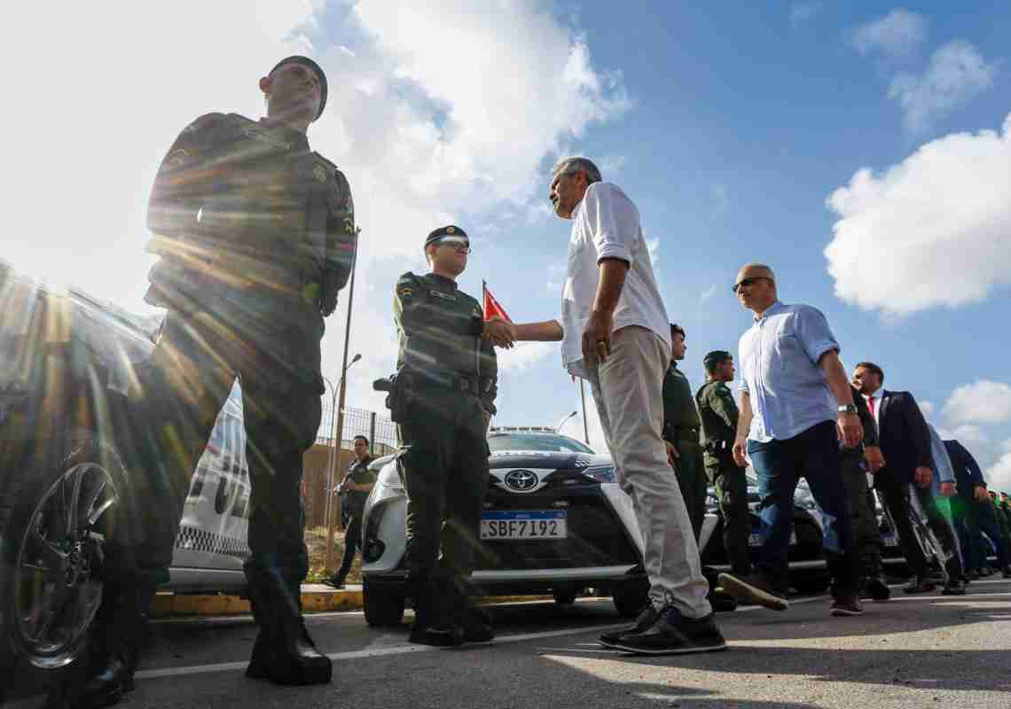 Ceará recebe novas viaturas para reforçar segurança em diversas regiões