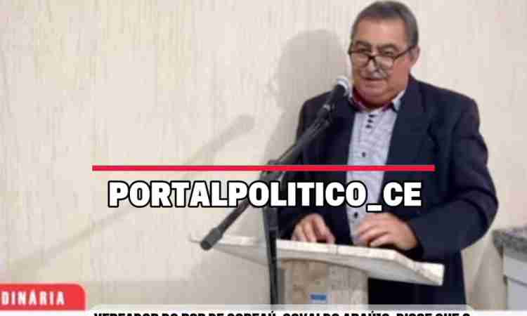 Vereador de Coreaú chama senador Cid Gomes de 'doído' após eleição