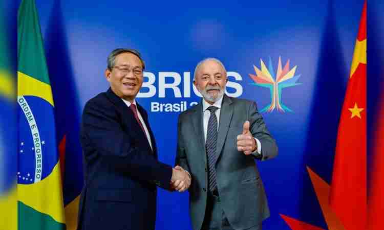 China e Brasil reforçam parceria estratégica em encontro no Rio de Janeiro