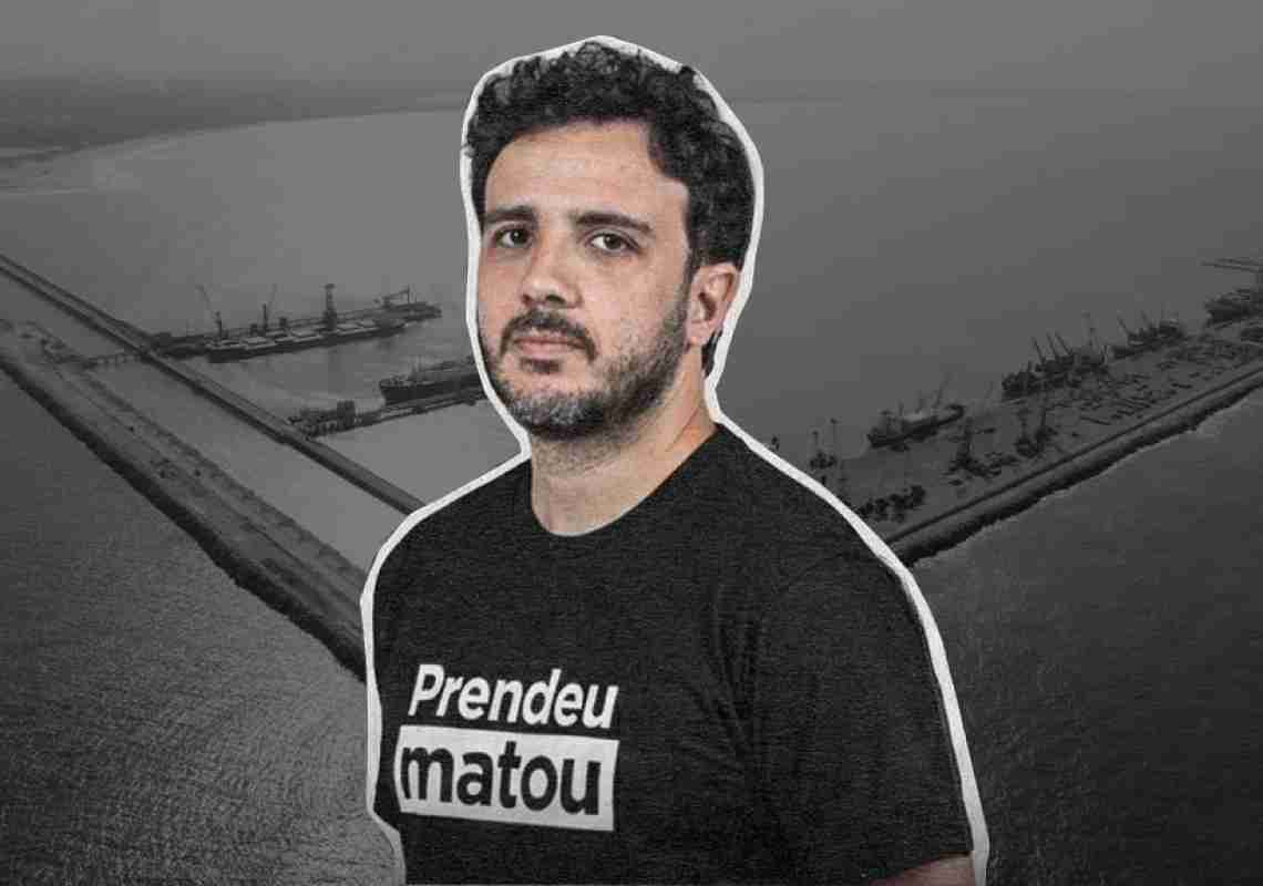 Pré-candidato Renan Santos critica avanço das facções e cobra ação do governo no Porto do Pecém